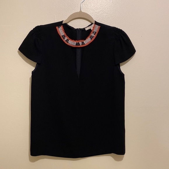 Maje beautiful black blouse in very good condition. Size 2 - Picture 2 of 12